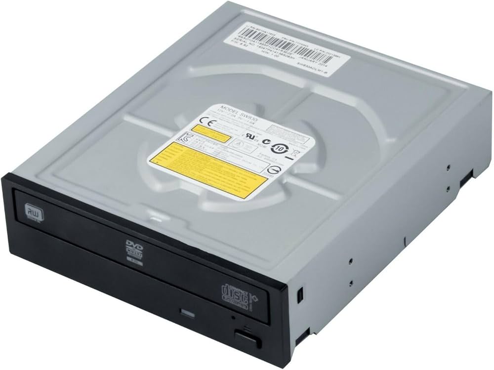Panasonic SW830 Black SATA CD/DVD-RW Disk Drive ( 9DDW166S062H ) USED