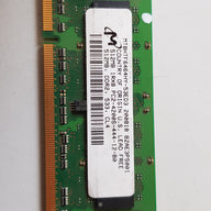 Micron 512MB 1Rx8 PC2-4200S 533MHz CL4 240pin DDR2 SDRAM SODIMM Memory Module (MT8HTF6464HY-53ED3)