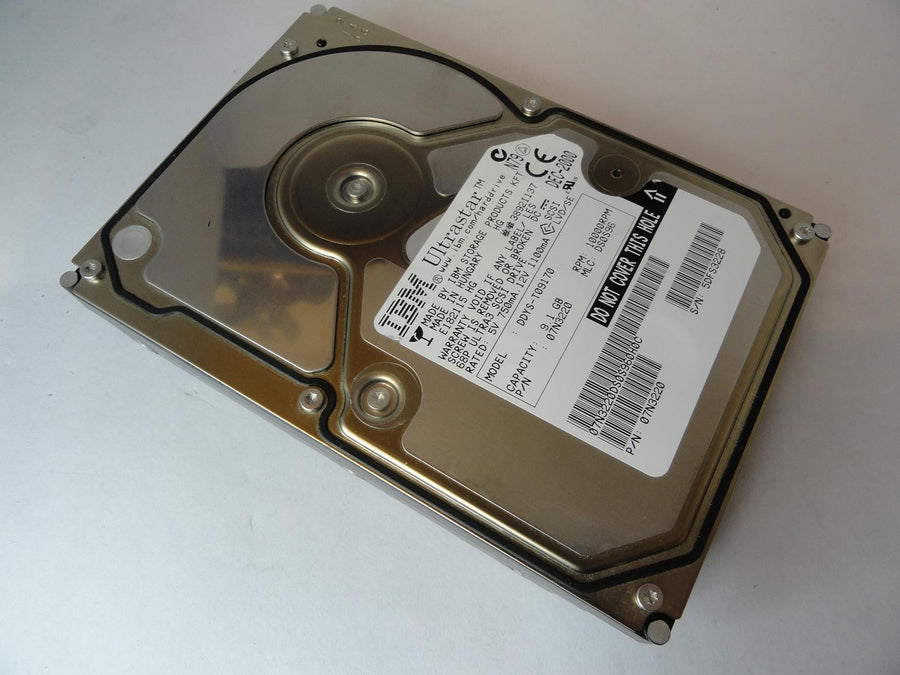 07N3220 - IBM 9Gb SCSI 68 Pin 10Krpm 3.5in HDD - USED
