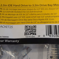 Startech 2.5in IDE Hard Drive to 3.5in Drive Bay Mounting Kit (BRACKET25)