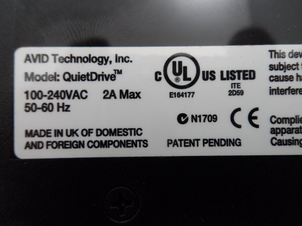 PR17528_0020-03500-01_Avid rS73/320 MediaDrive LVD 7th Generation 10K - Image5