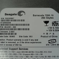 9BJ03E-300 - Seagate 250Gb IDE 7200rpm 3.5in HDD - Refurbished