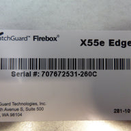WatchGuard XP2E6 Firebox X55e Edge