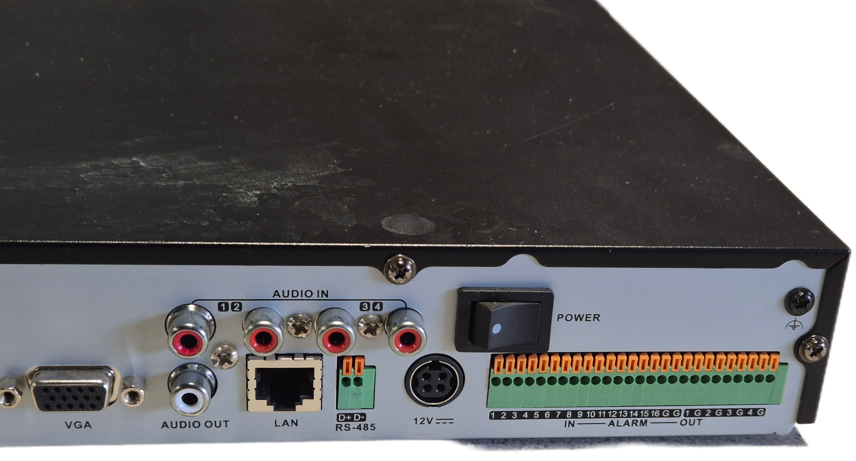HIKVision 16 Channel Embedded Net DVR NO HDD - passwords reset NO PSU ( DS-7216HUHI-K2 ) USED
