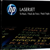 HP 124A LaserJet Tri-Pack CYM Toner Cartridges ( CE257A ) NEW OLD STOCK