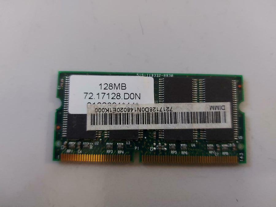 Acer 128MB PC100 144Pin SDRAM SODIMM Memory Module 72.17128.D0N