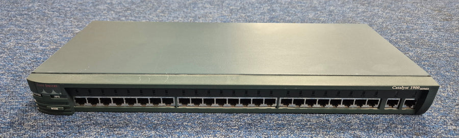 Cisco Catalyst 1900 Series 24-Port Switch 10BaseT + 100BaseTX ( WS-C1924-A ) USED
