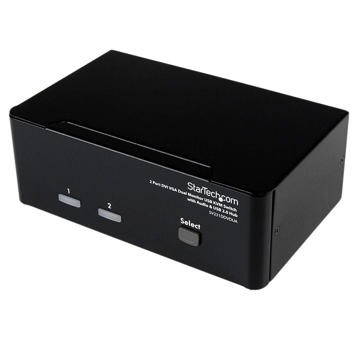 STARTECH  2 Port Dual Monitor DVI KVM Switch (SV231DDVDUA NOB )