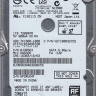 HGST 1TB 7200rpm SATA 2.5in HDD ( HTS721010A9E630 0J30563 H2T1003272S 7K1000-1000 ) USED