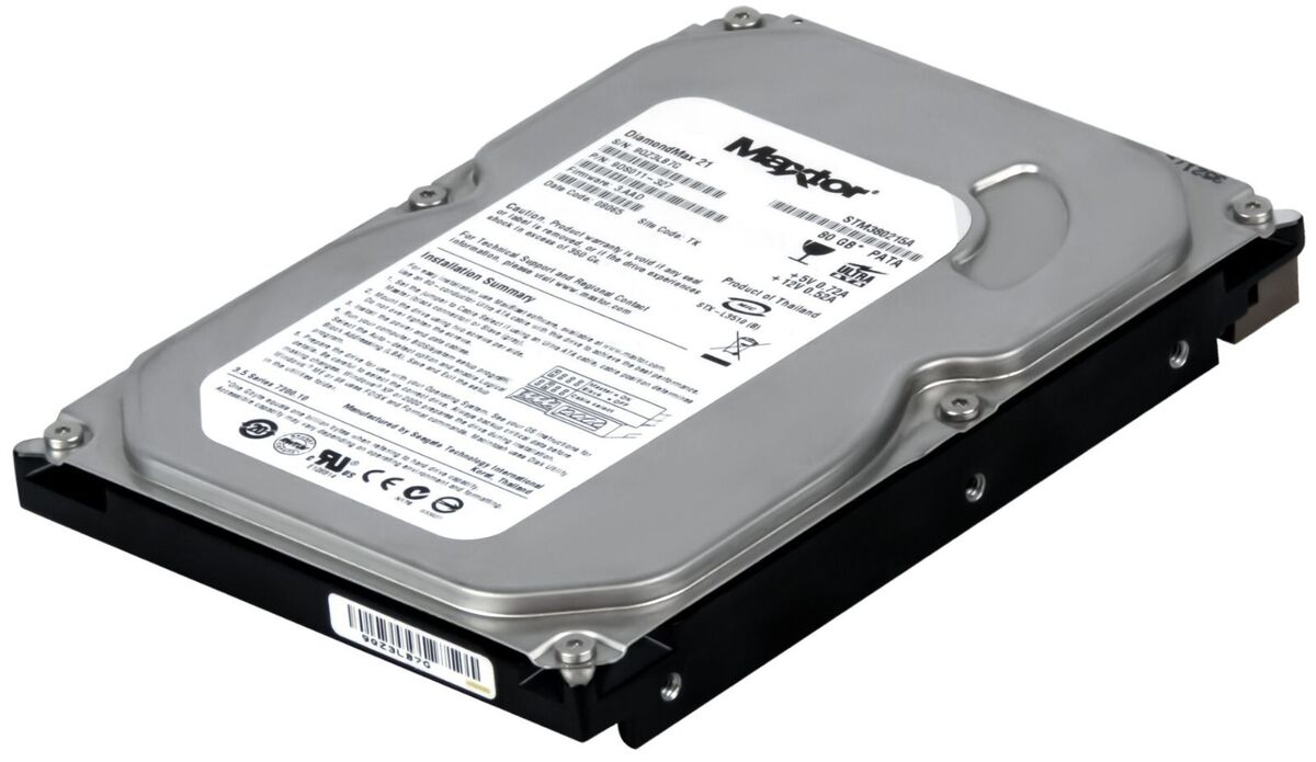 Maxtor 80GB IDE 7200rpm 3.5in HDD ( 9DS011-326 STM380215A ) REF 