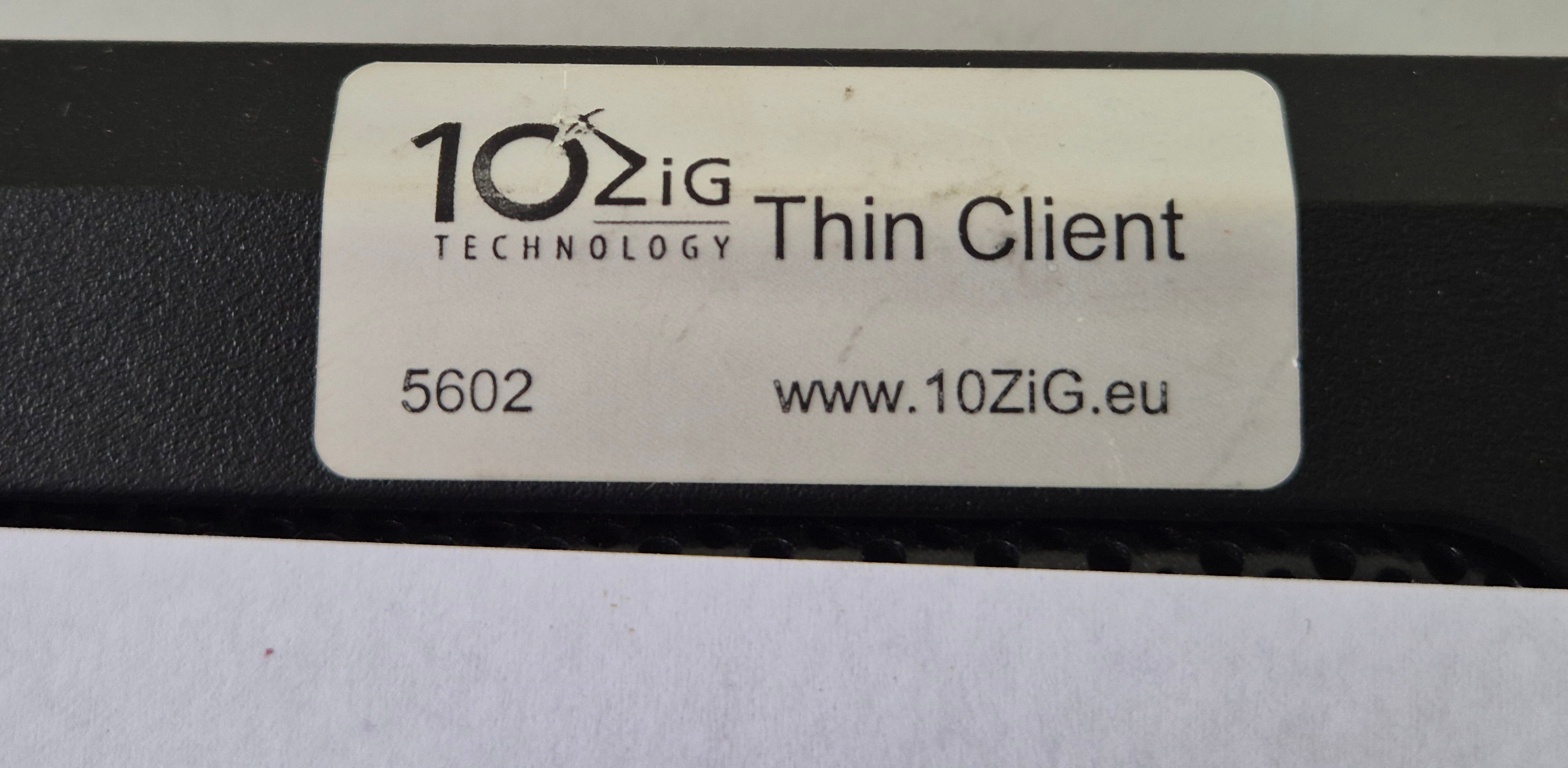 10Zig Technology 512MB RAM 500MB SSD Intel Atom 1.60Ghz Linux Thin Client - NO ADAPTER ( 5602 56xx ) USED