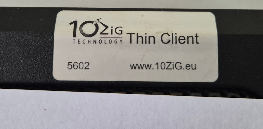 10Zig Technology 512MB RAM 500MB SSD Intel Atom 1.60Ghz Linux Thin Client - NO ADAPTER ( 5602 56xx ) USED