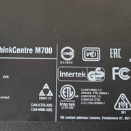 Lenovo ThinkCentre M700 128GB SSD 8GB RAM i5-6500T 2.5GHz NO OS ( 10J0-S0N800 ) USED