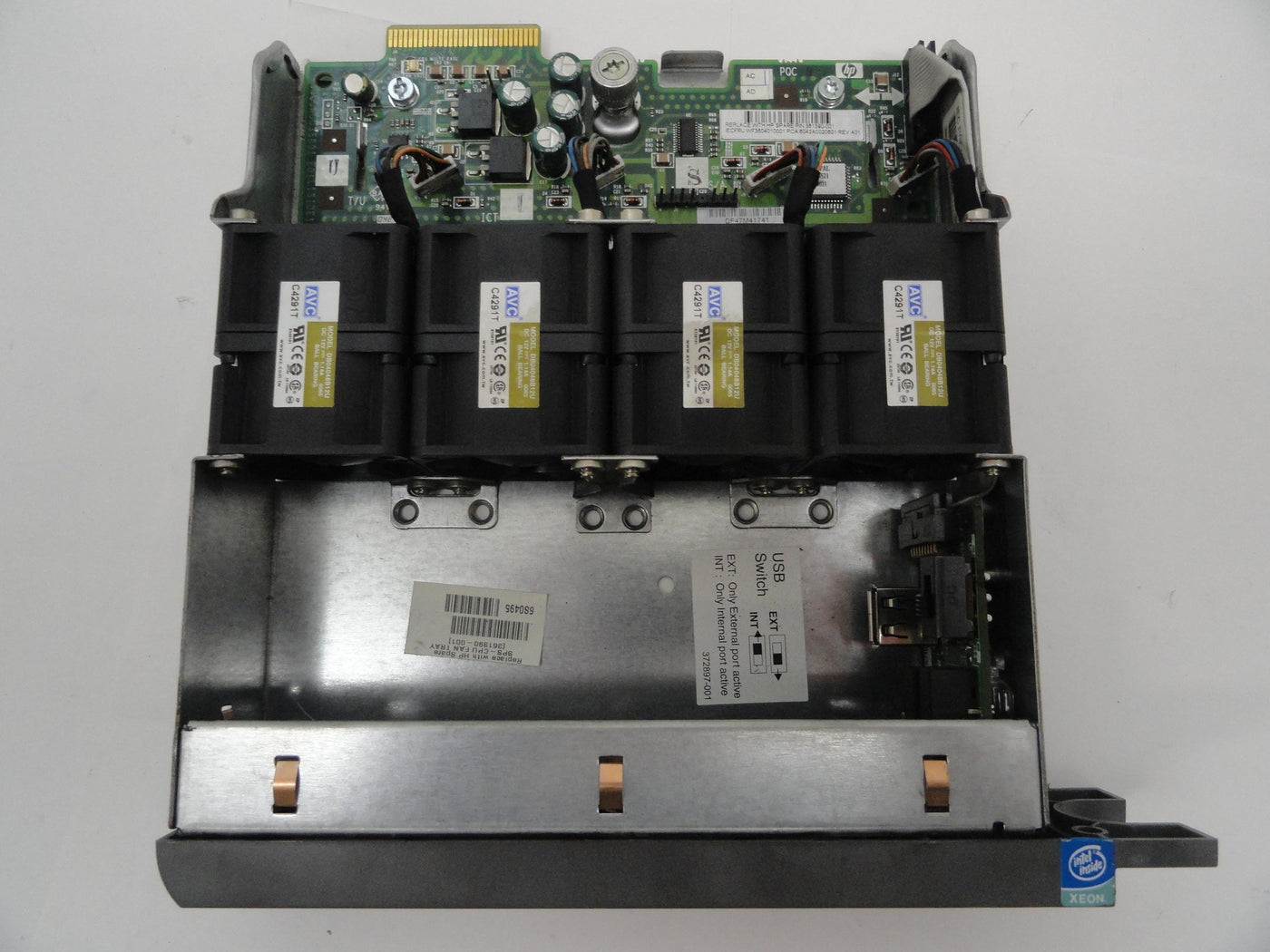 361390-001 - HP Proliant DL360 Front Fan Tray Assembly - Refurbished