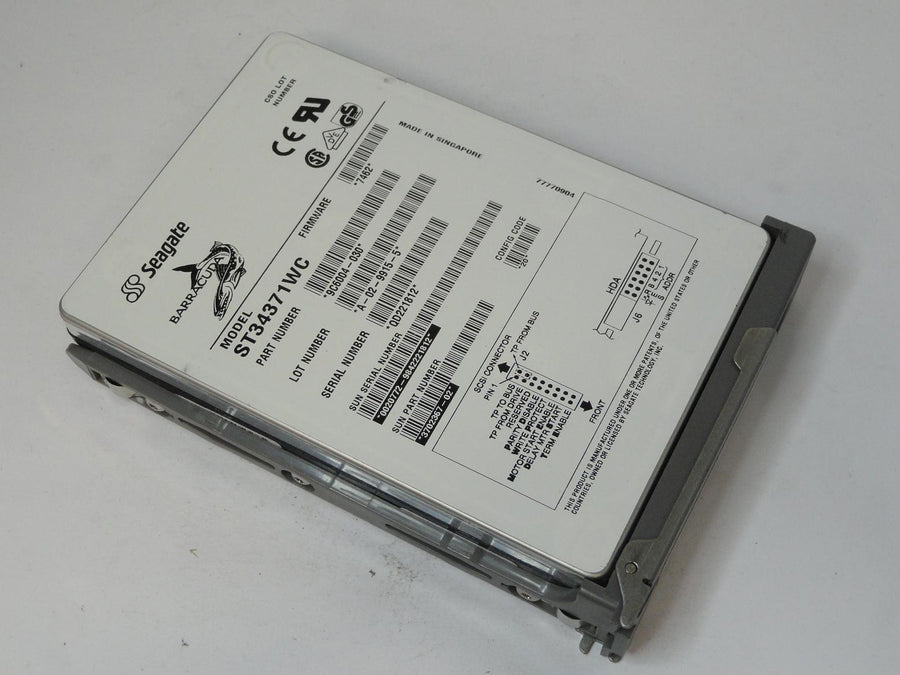 9C6004-030 - Seagate Sun 4.3GB SCSI 80 Pin 7200rpm 3.5in Barracuda HDD in Caddy - Refurbished