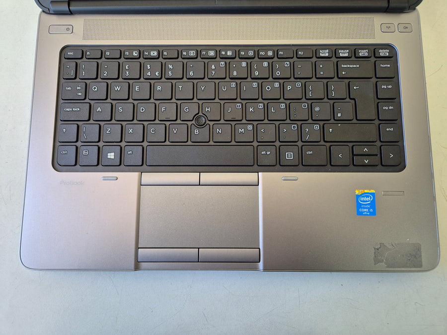 HP ProBook 640 G1 500GB HDD 12GB RAM i5-4310M 2.7GHz NO OS Battery Unknown ( T7B18UP#ABU ) USED 