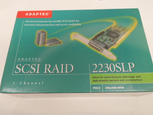 2120200-R - Adaptec 2-Channel SCSI Raid Card - NEW