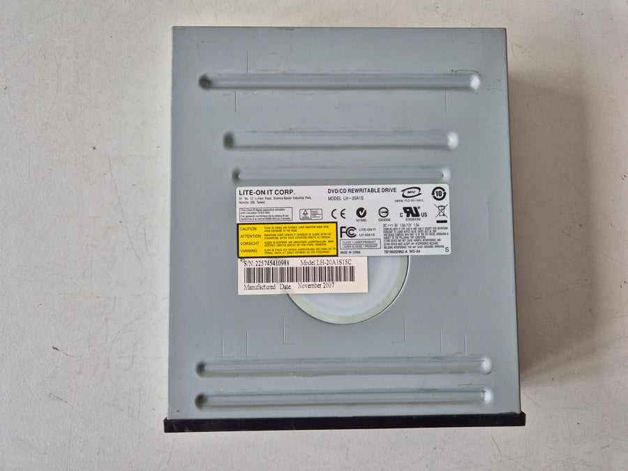 Lite-On LH-20A1S 20x DVD-RW DL SATA Black Drive ( LH-20A1S15C ) USED