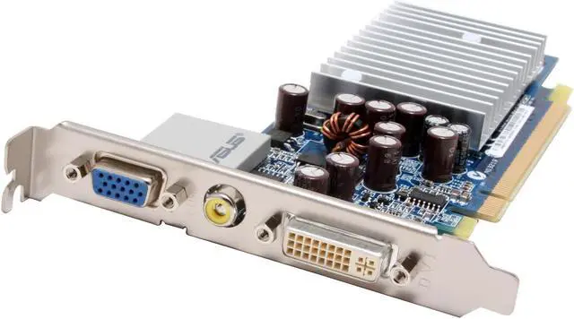 Asus GeForce 6200TC 128Mb PCIe GDDR2 Graphics Card ( EN6200TC TOP_TD_128M ) USED