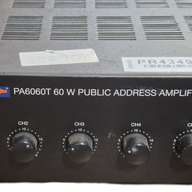 Eagle PA6060T 60W Public Address Amplifier - Missing CH1 knob ( PA6060T-00228 ) USED