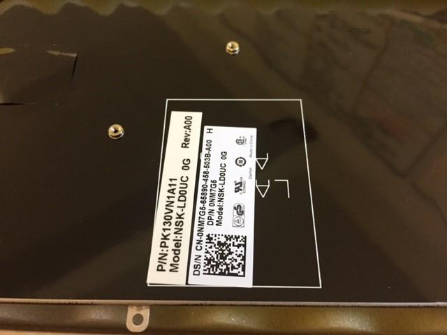Dell Latitude E7240, E7440, German  Keyboard (0NM7G5)