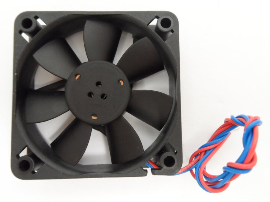 PAPST TYP 612 F DC Brushless Cooling Fan Black 12VDC 95mA 1.1W ( TYP 612 ) USED