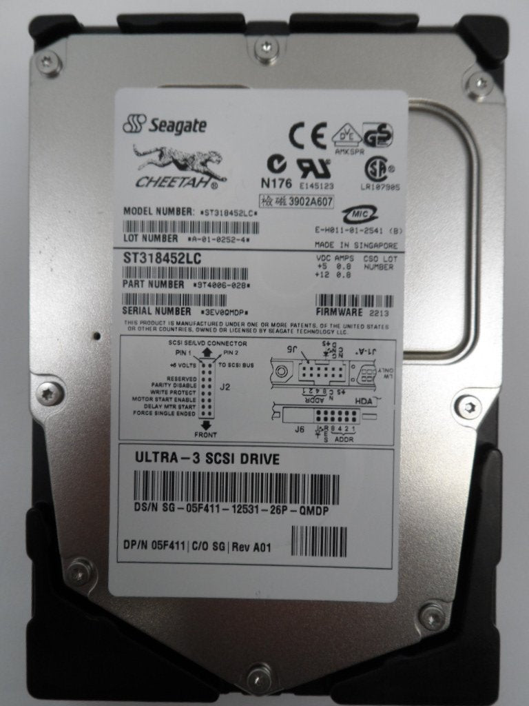 9T4006-028 - Seagate / Dell 18.4GB 3.5" HDD - Refurbished