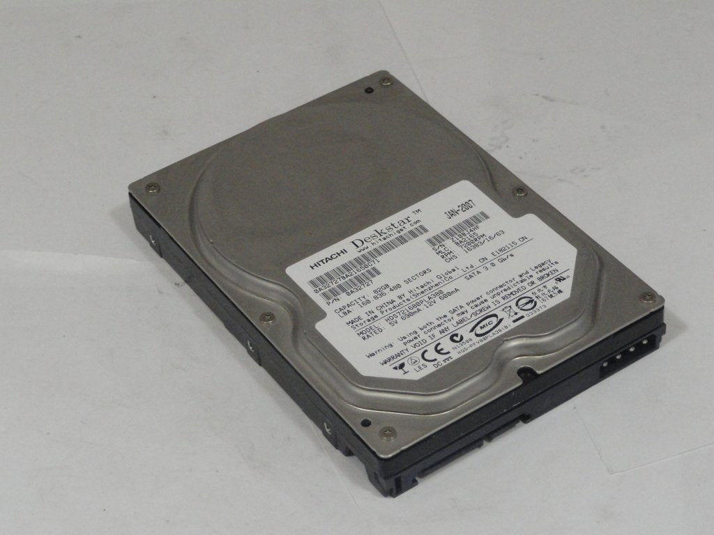 0A32727 - Hitachi 80GB SATA 7200rpm 3.5in Deskstar HDD - Refurbished