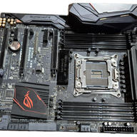 ASUS ROG STRIX X99 Gaming Motherboard LGA2011-3 DDR4 ATX - NO PCIEx4 connector USED