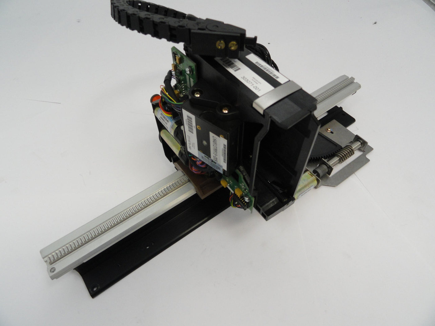 303071-001 - HP MSL Storage Works Robotic Shuttle Assembly with Cartridge Retreiver. Barcode Reader and Motors - Refurbished