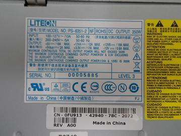 PR18934_PS 6351 2_LiteOn PS-6351-2/0FU913 350W PSU - Image3