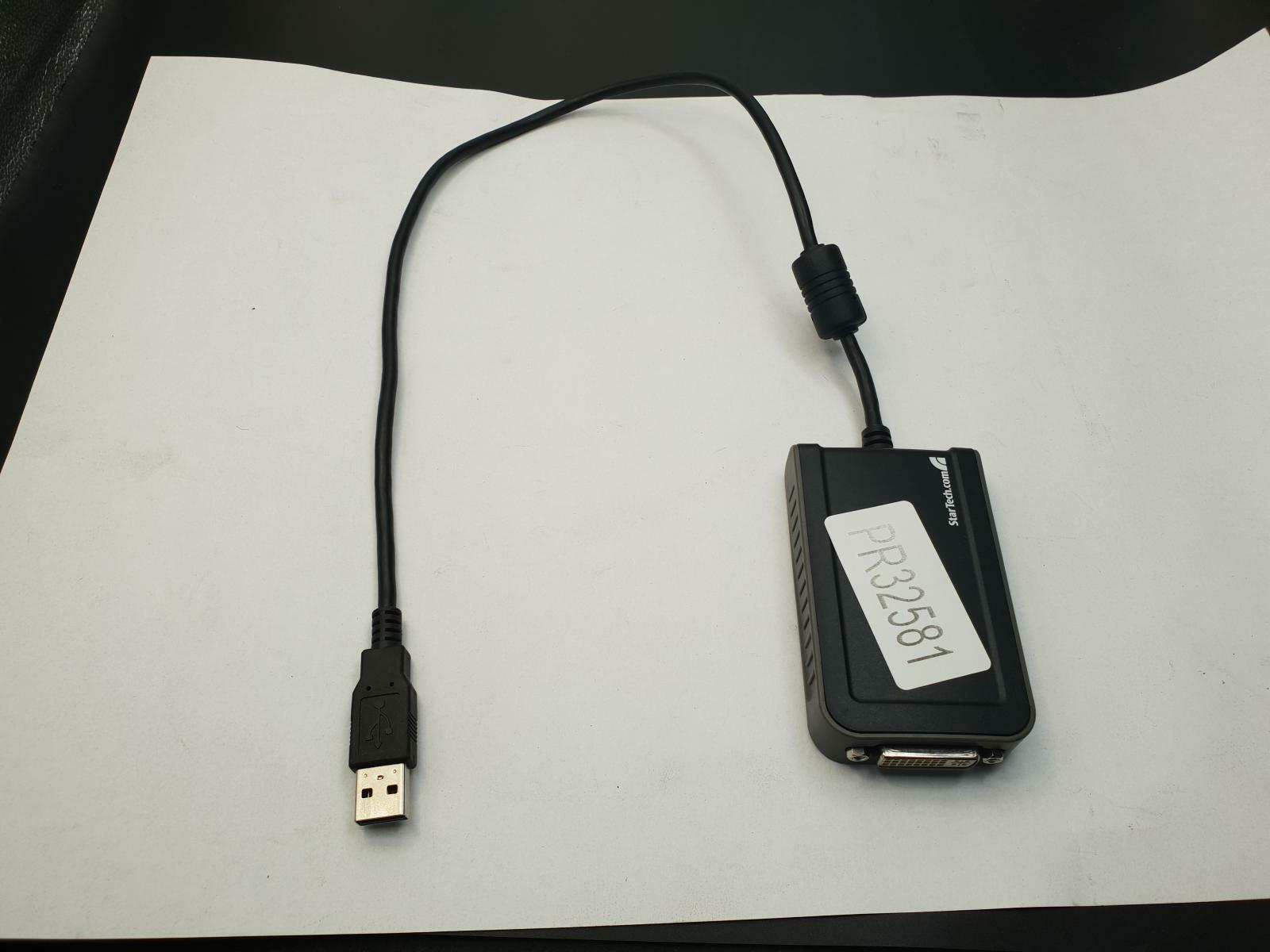 Startech.com USB to DVI Graphics Adapter ( USB2DVIE2 ) USED