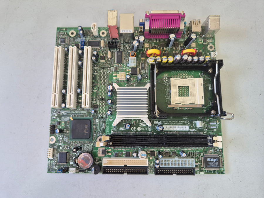 Intel E210882 DDR Micro-ATX Socket 478 System Motherboard ( D845EPI D845GVSR C45439-303 ) USED
