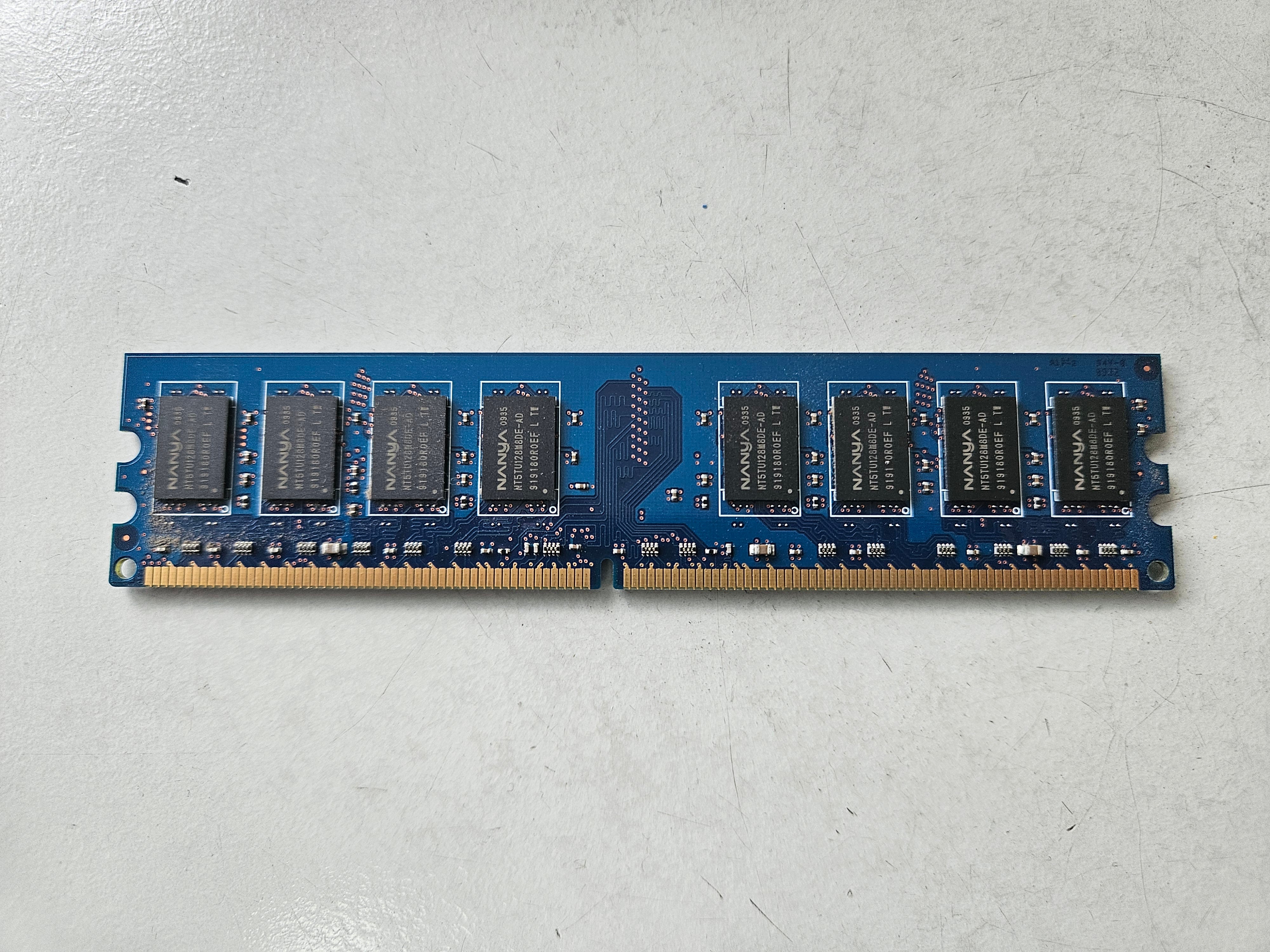 Nanya Lenovo 2GB PC2-6400 DDR2-800MHz CL6 240-Pin DIMM ( NT2GT64U8HD0BY-AD 41X1081 ) REF