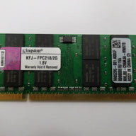 KFJ  FPC218  2G - Kingston 2GB PC2-5300 DDR2-667MHz non-ECC Unbuffered CL5 200-Pin SoDimm Memory Module Mfr P/N KFJ-FPC218/2G - Refurbished