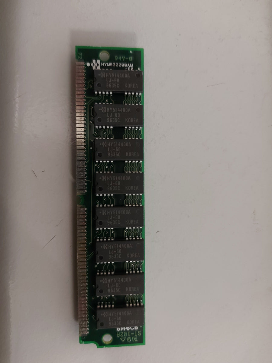 Hyundai 8MB FPM-RAM 60 ns 72-pin PS/2 non-Parity fast page SIMM HYM532200AM-60