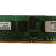 Samsung IBM 512MB DDR2 PC2-3200 ECC Reg 240Pin DIMM ( M393T6553CZ3-CCC 13N1424 ) REF