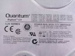 Quantum Bigfoot 4.3GB 5.25in IDE HDD ( CY43A011 ) REF