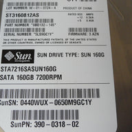 PR23739_9BD132-145_Seagate Sun 160GB SATA 7200rpm 3.5in HDD - Image3