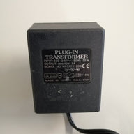 PLUG IN TRANSFORMER WP57121DB 240 V IN 12 V OUT ( WP57121DB USED )