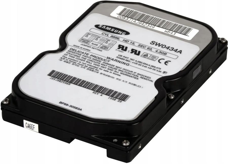 Samsung 4.3GB IDE 3.5" HDD ( SW0434A BF68-30583A ) REF