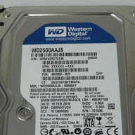 Western Digital HP 250GB SATA 7200rpm 3.5in HDD WD2500AAJS-60M0A1 484053-002