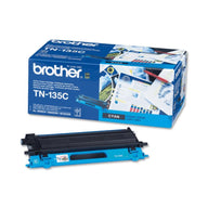 Brother Original High Capacity Cyan Toner Cartridge ( TN-135C ) NEW OLD STOCK FINAL SALE