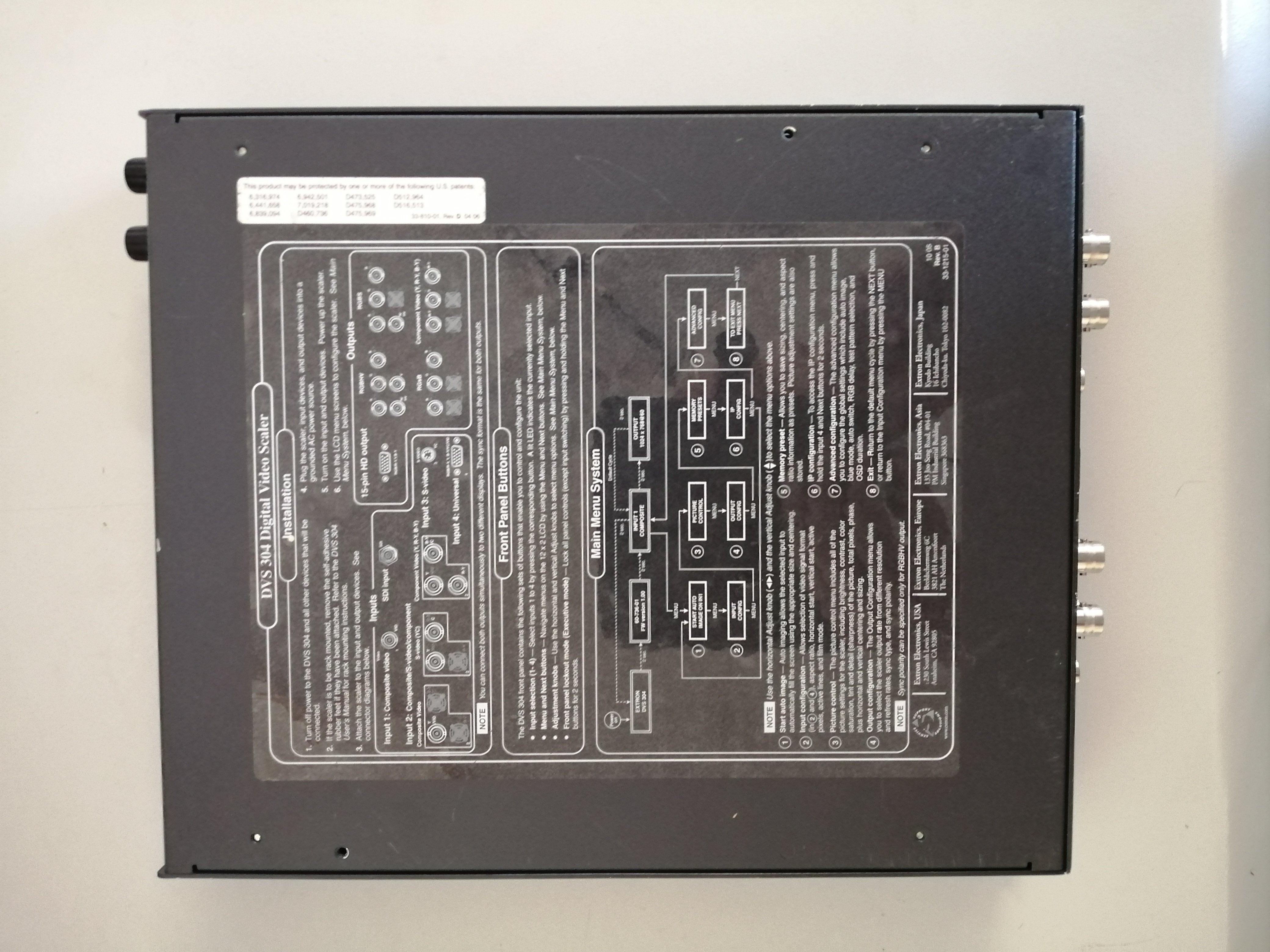 Extron DVS 304 Video & RGB Scaler ( DVS 304     Extron )