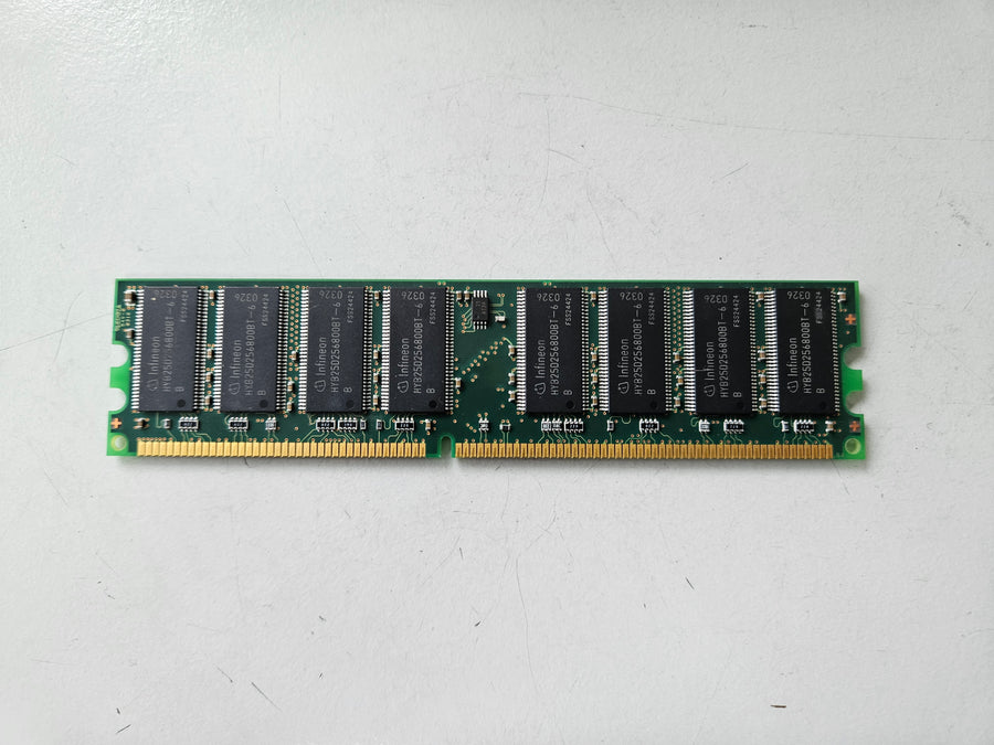 Infineon 512MB PC2700 DDR-333MHz non-ECC Unbuffered CL2.5 184-Pin DIMM ( HYS64D64320GU-6-B ) REF