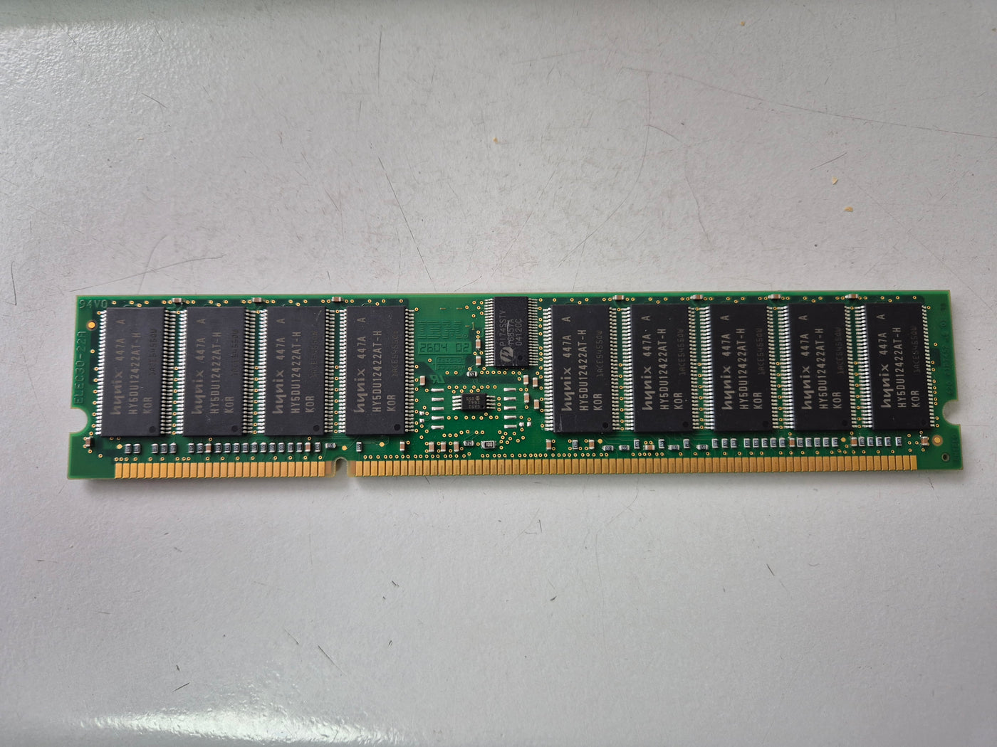 IBM Hynix 1GB DDR PC2100 266MHz CL2.5 ECC 208-Pin DIMM ( 00P5769 HYMD512E726A4U-H AA-A  ) REF