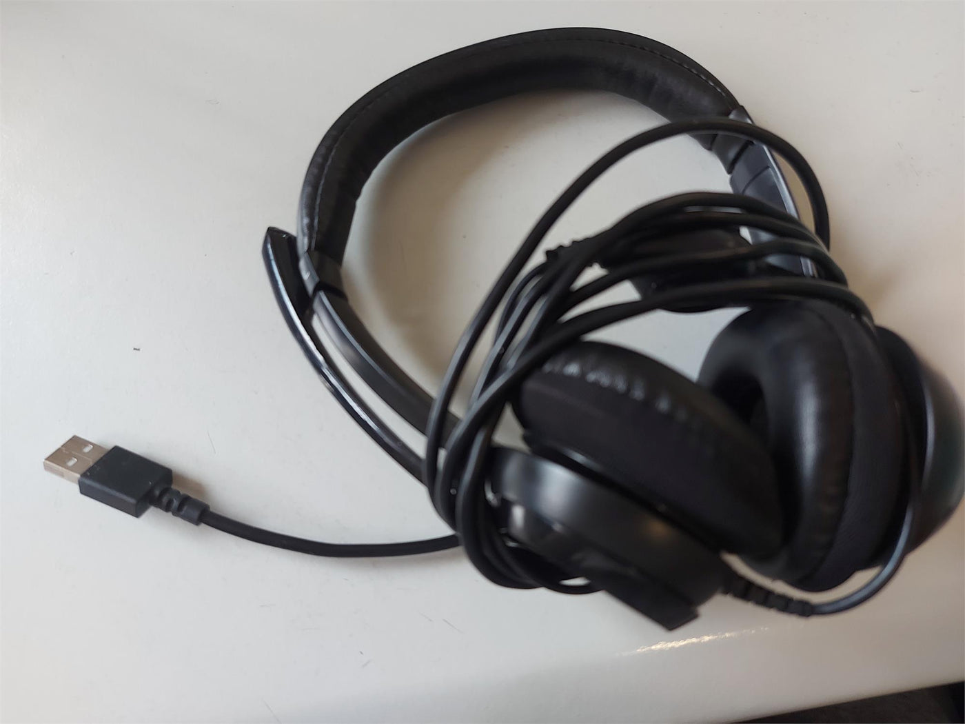 Logitech A00086 Black USB Wired Stereo Headset (A00086)