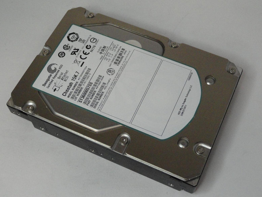 9FN066-008 - Seagate 600GB SAS 15Krpm 3.5in Certified Refurbished 15K.7 HDD - Refurbished
