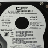 WD2000JS-22NCB1 - Western Digital Caviar 200Gb SATA 7200rpm 3.5in HDD - USED