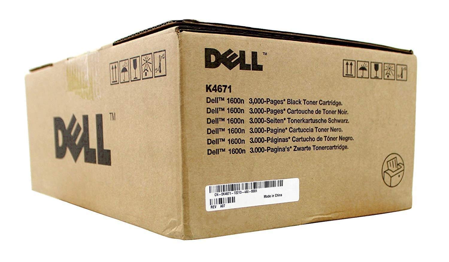 Dell Standard Capacity Black Toner for Dell 1600n ( 0K4671 ) NEW OLD STOCK FINAL SALE